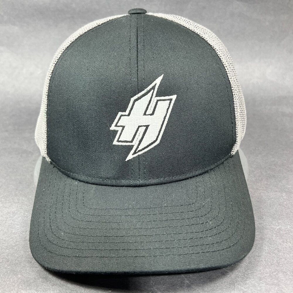 Harlan Park Indiana USA Snapback Hat Pacific Black Trucker Outdoor Baseball Mens